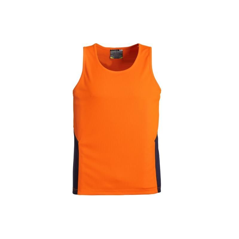 Orange/Navy