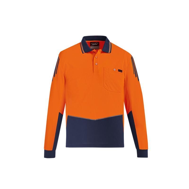Orange/Navy