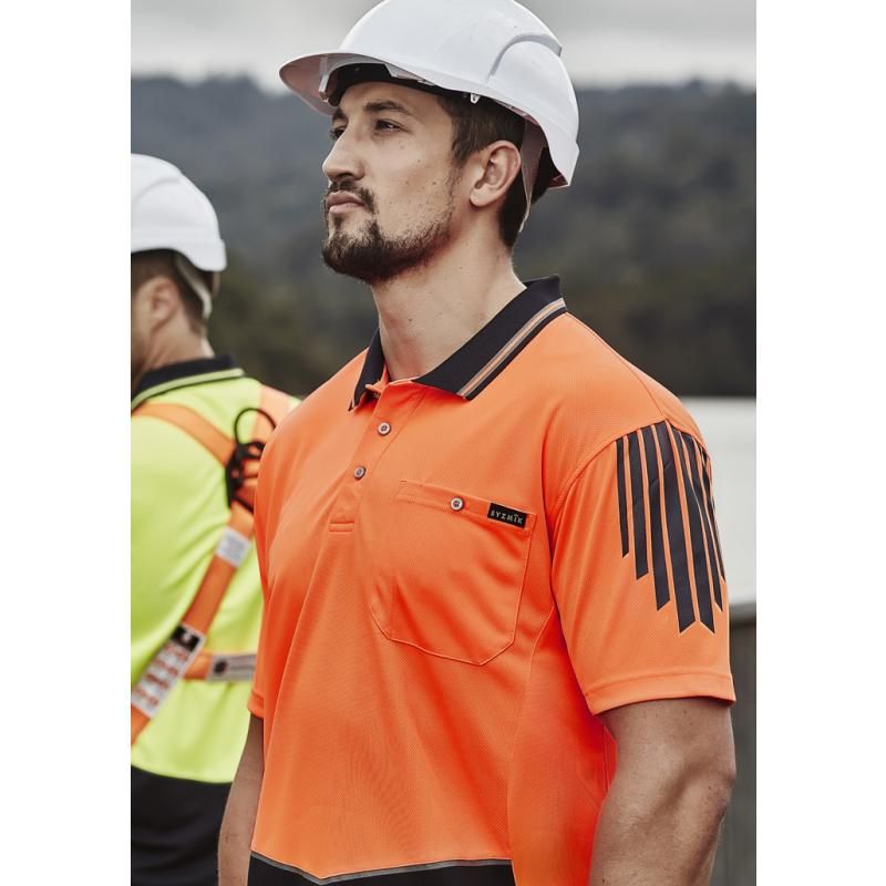 Orange/Navy