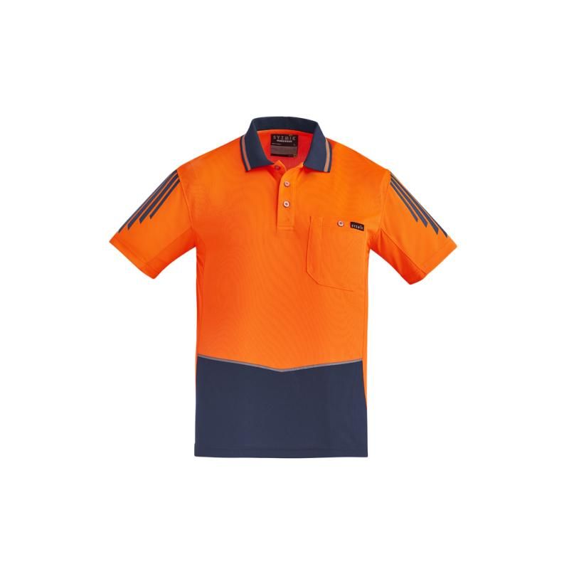 Orange/Navy