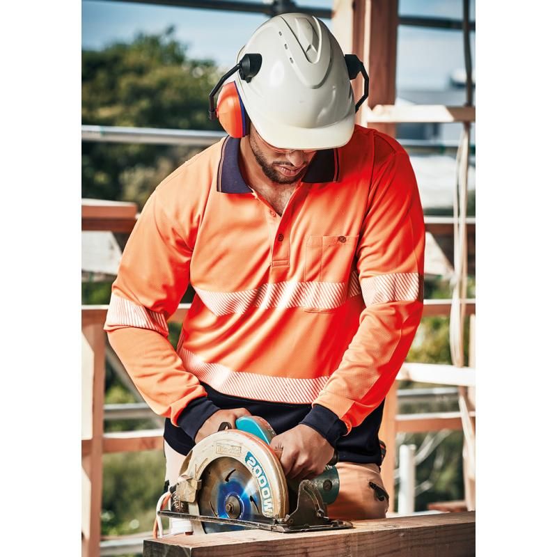 Orange/Navy