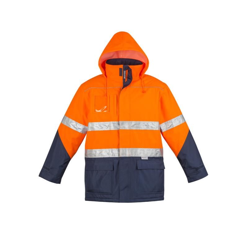 Orange/Navy