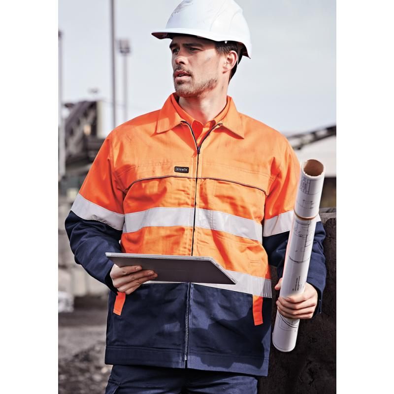Orange/Navy