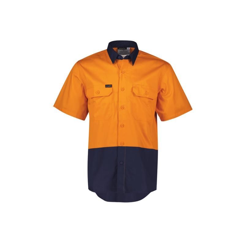 Orange/Navy