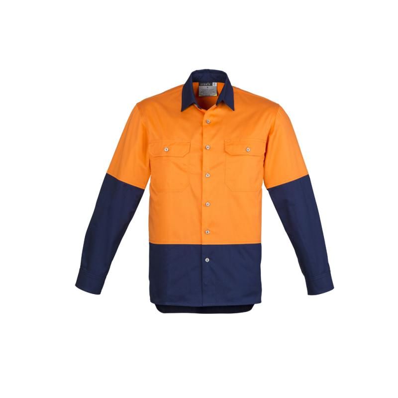 Orange/Navy
