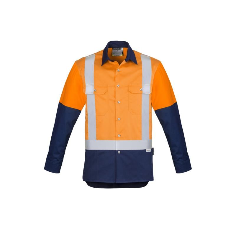 Orange/Navy