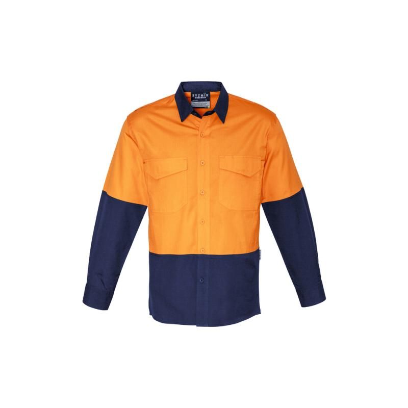 Orange/Navy