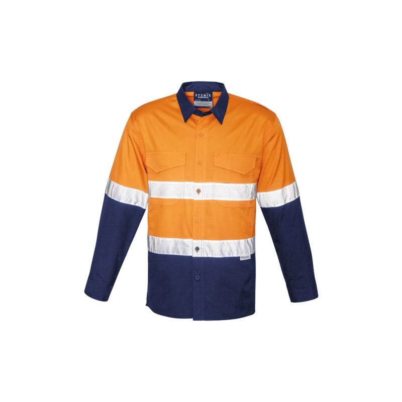 Orange/Navy