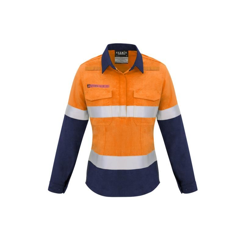 Orange/Navy