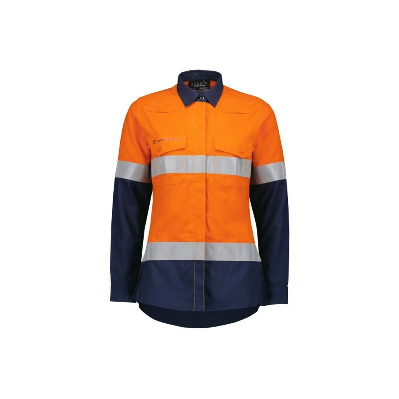 Orange/Navy