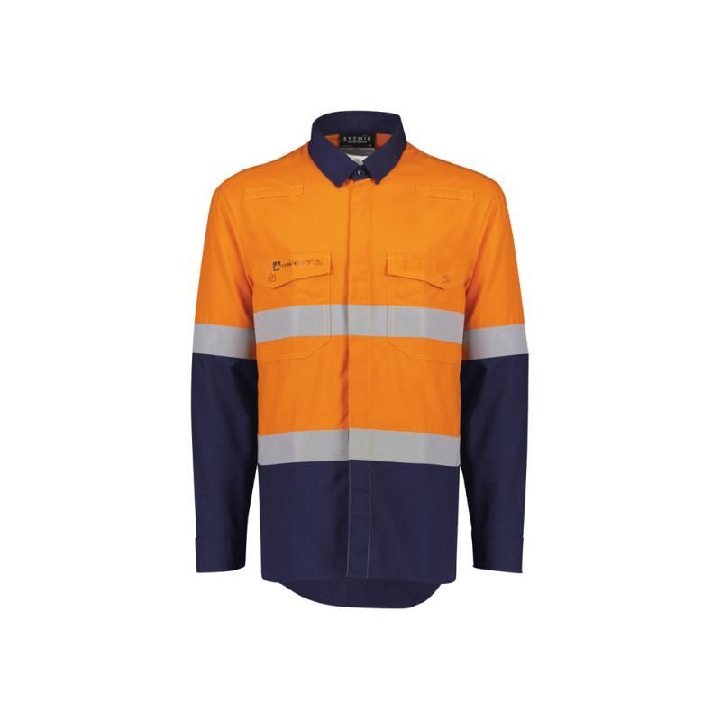 Orange/Navy
