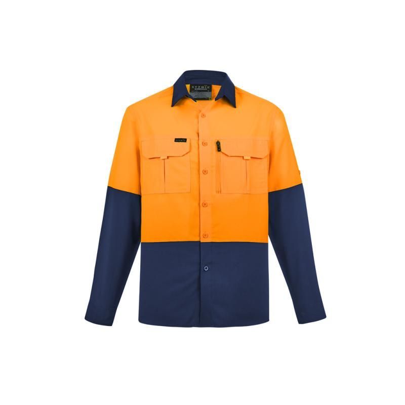 Orange/Navy