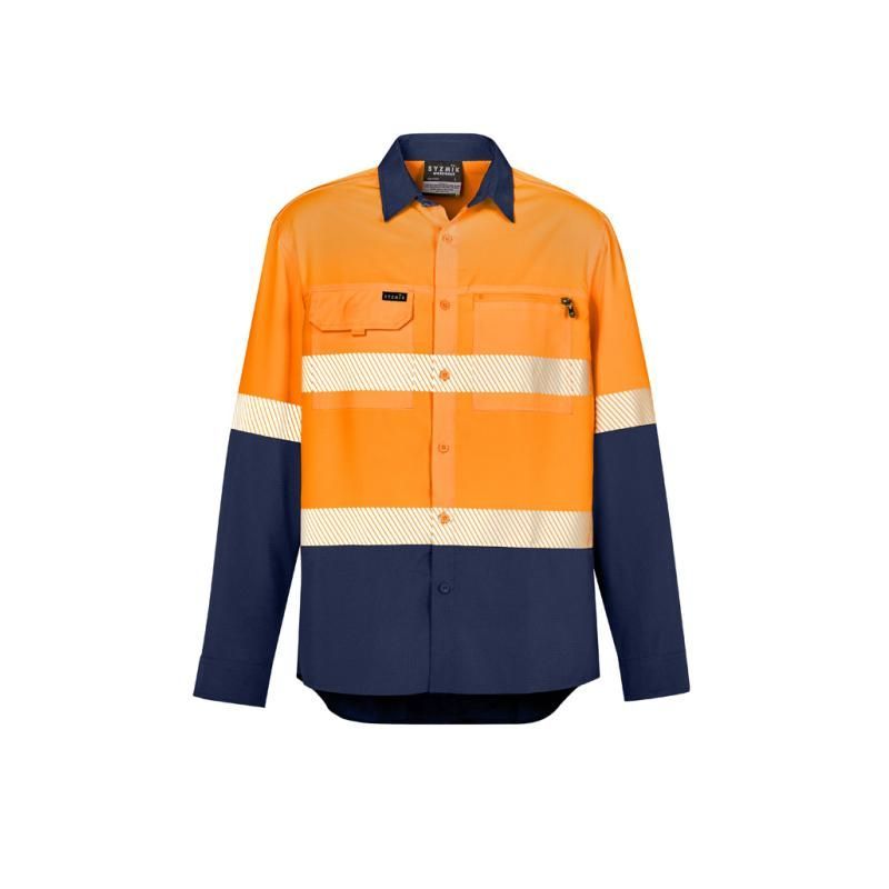Orange/Navy