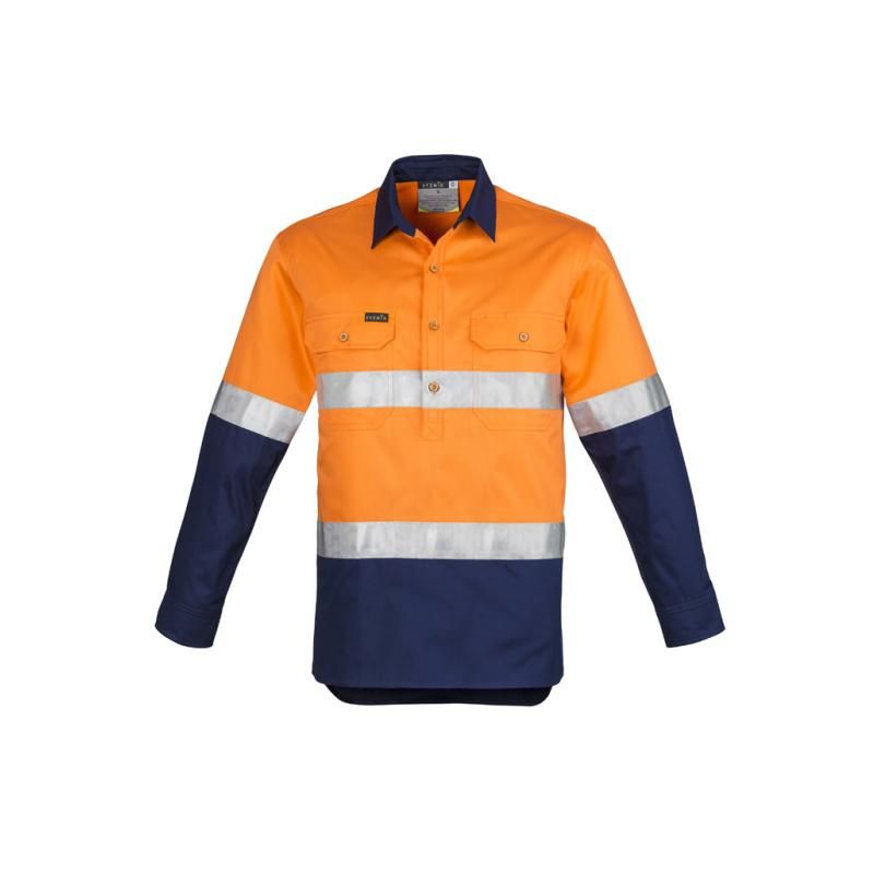 Orange/Navy