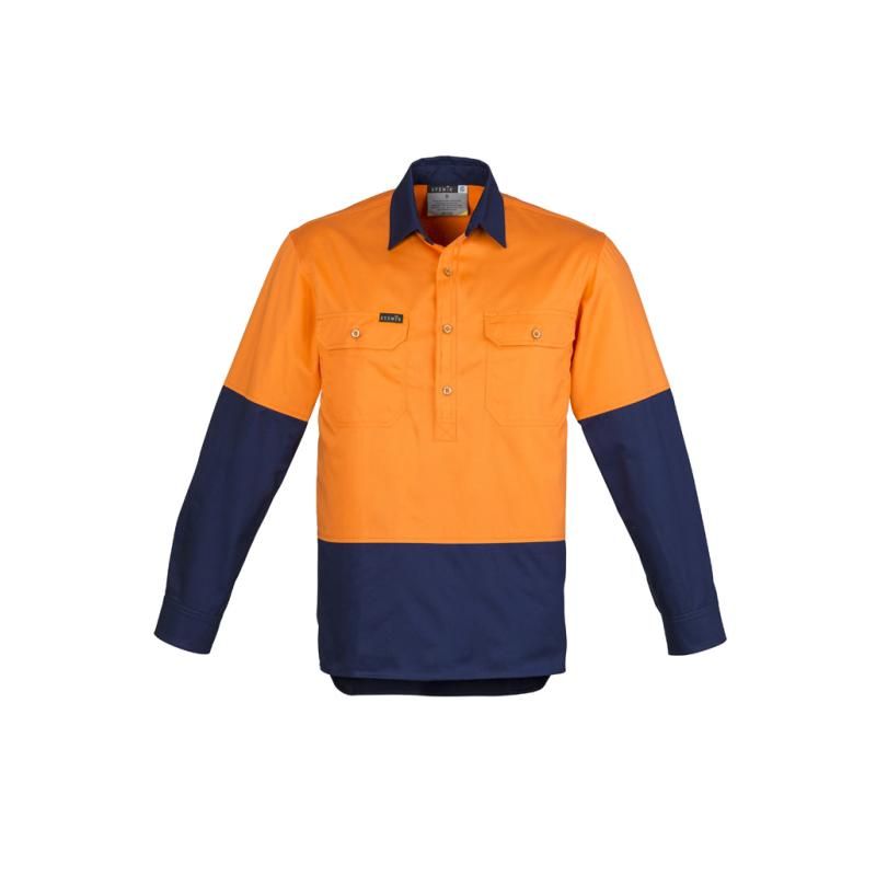 Orange/Navy