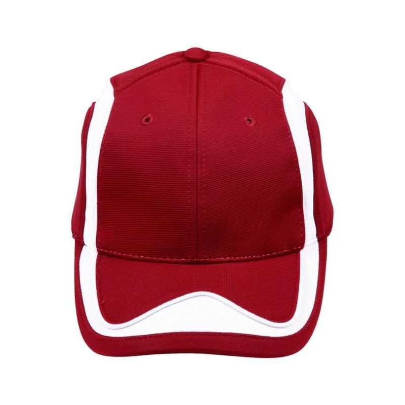 Maroon / White
