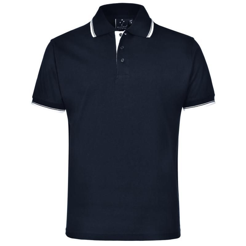 Navy / White