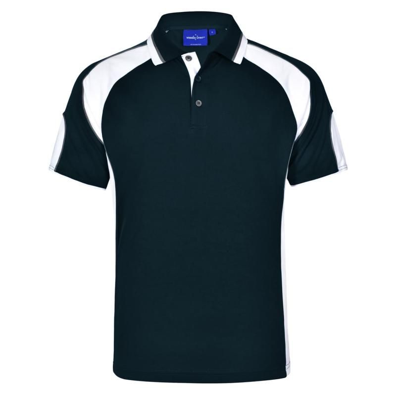 Navy / White