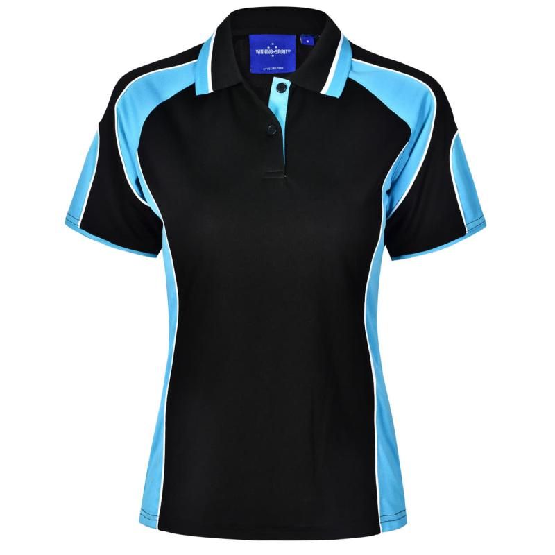 Black / Aqua Blue