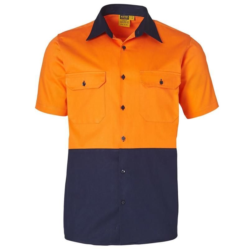 Orange / Navy