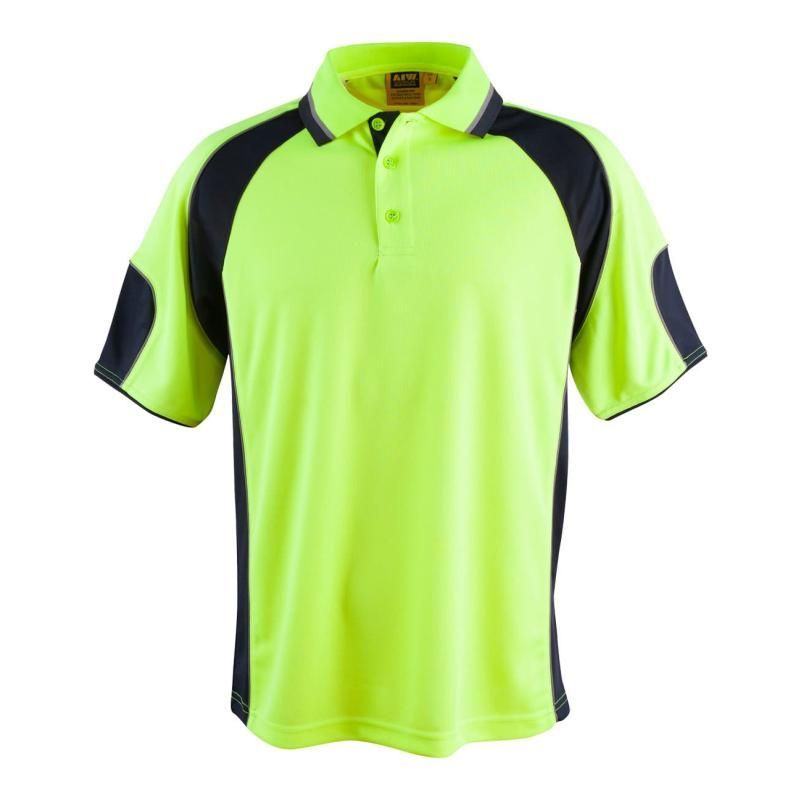 Fluoroyellow / Navy