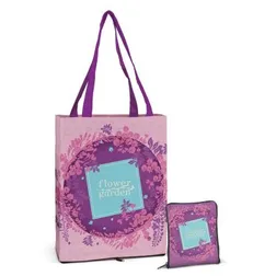 Dallas Compact Cotton Tote Bag with Foldable Storage Pouch