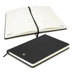 Swiss Peak Heritage A5 Hardcover Textured PU Notebook with Gift Box