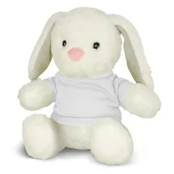 RPET Filled Rabbit Plush Toy with Promotional T-Shirt
