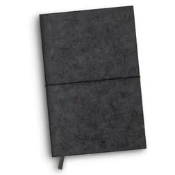 RPET Felt Soft Cover A5 Notebook with Elastic Closure