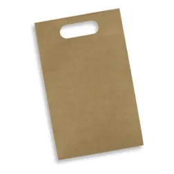 Die Cut Kraft Paper Wine Carrier Two Bottle