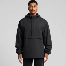 Tech Windbreaker Recycled Polyester Hooded Pullover