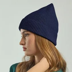 Andy Recycled Polyester Rib Knit Beanie