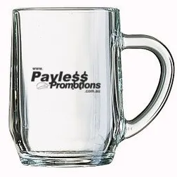 Engraved Glass Handle Mug 570ml Corporate Events