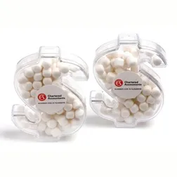 Dollar Stickers Mint Filled Promotional Pouches
