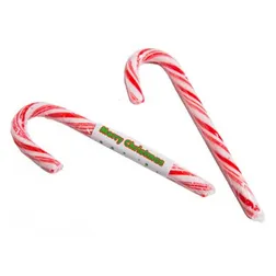 Red White Striped Peppermint Candy Canes