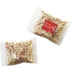 Reindeer Food Holiday Gift Sachets with Custom Stickers