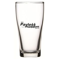 285ml Conical Glass Hospitality Branding