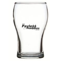 Washington Glass Beer Tumbler with Screen Printed Branding