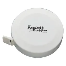 Circular Compact Retractable Tape Measure 1.5m