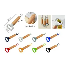 Plastic Metal Combination Bottle Opener in Multiple Colours