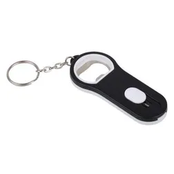 Dual Function Plastic and Metal Bottle Opener with Letter Opener