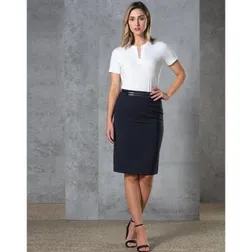 Ladies Two Way Stretch Twill Utility Skirt