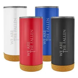Cambridge Vacuum Insulated Stainless Steel Mug with Cork Base