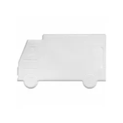 Truck Shape Mint Card with Sugar Free Breath Freshener
