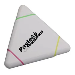 Triangular Three Color Highlighter Set