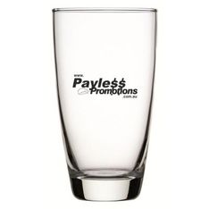 Tiara Clear Glass Hi Ball with Sandblasted Decoration