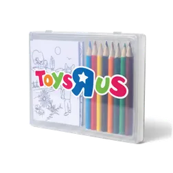 The Sketch Set 8 Coloured Pencils with Colouring Pad in PP Case