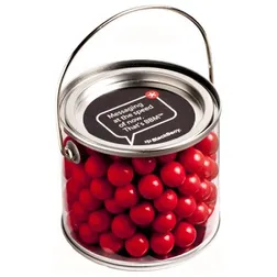 Orange Chocolate Drop Filled Medium PVC Bucket