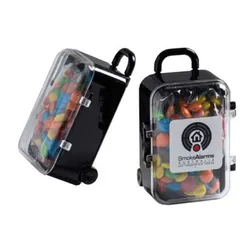 Travel Suitcase Tin with M&Ms 50g Full Colour Sticker