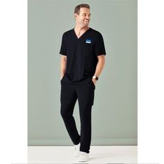 Avery Multi Pocket Stretch Scrub Pants